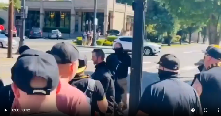 Proud Boys VS Patriot Front