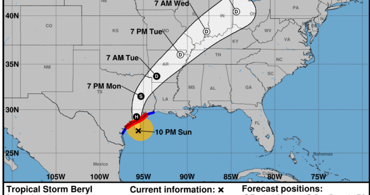 Houston, Brace for Impact: Hurricane Beryl’s Fury is Coming