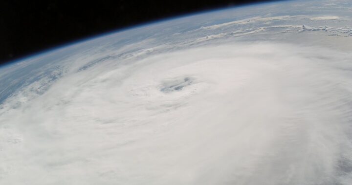 Hurricane Helene Flexing in the Gulf of Mexico